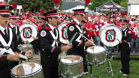 Osu Marching Band Drum Line Mash Up Drumlinetbdbitl