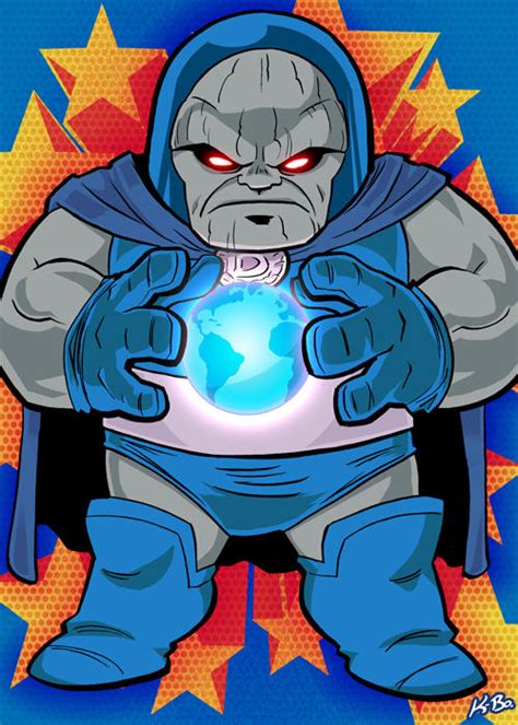 Super Powers Darkseid Art Card By K Bo By Kevinbolk On Deviantart