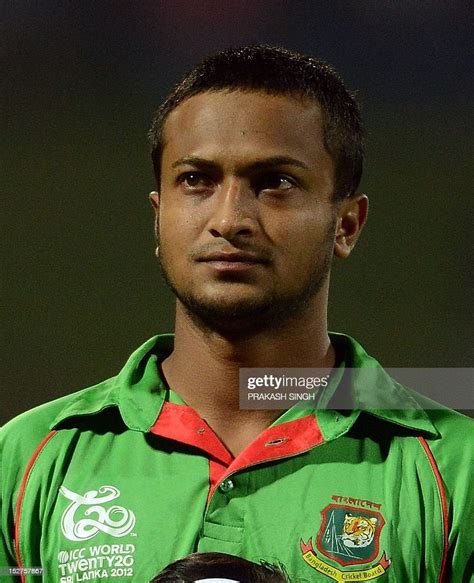 Bangladesh Cricketer Shakib Al Hasan During The Icc Twenty20 Cricket