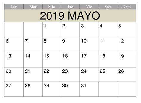 Calendario Mayo 2019 52ds Calendario Para Imprimir Calendario Images