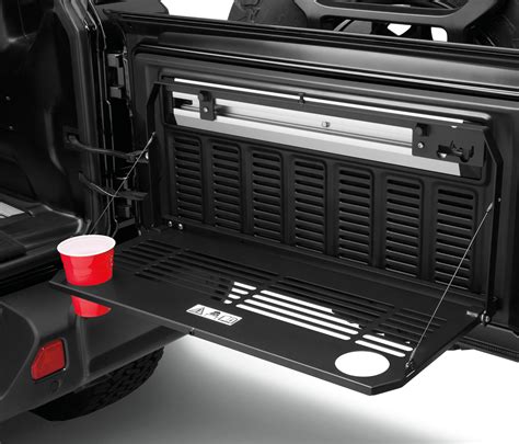 2019 Jeep Wrangler Tailgate Table That Mounts To The Swing Gate To