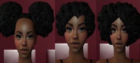 Image 4c Hairstyles Womens Hairstyles Nappy Hair Maxis Match Sims 2