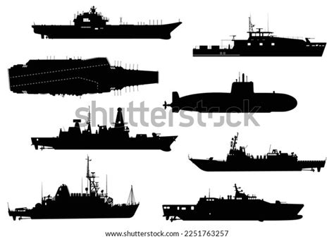 2402 Aircraft Carrier Silhouette Images Stock Photos 3d Objects