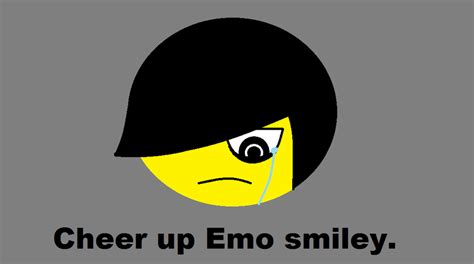 Emo Smiley Cheer Up By Deathpuppet8888 On Deviantart