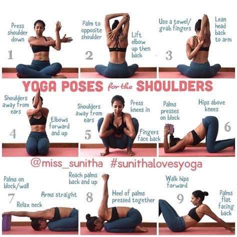 Yoga Poses For Shoulders And Neck Yoga Poses