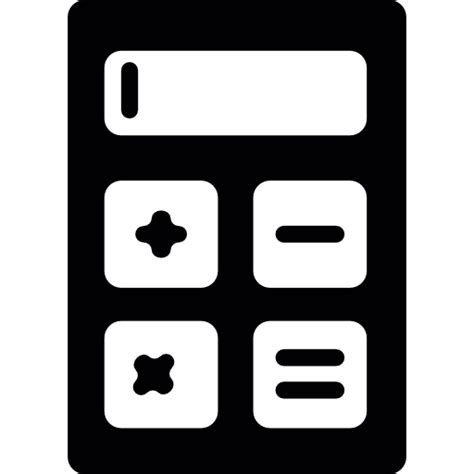 Calculator With Math Signs Free Commerce Icons