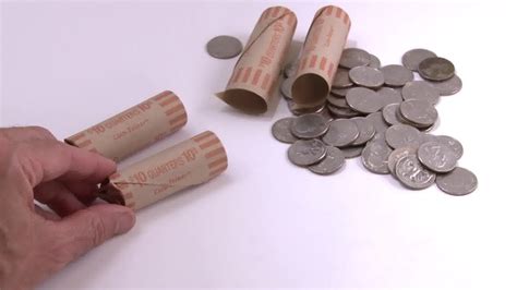 It's important that you put in the exact number of coins for each wrapper. How to Roll Coins: 15 Steps - wikiHow