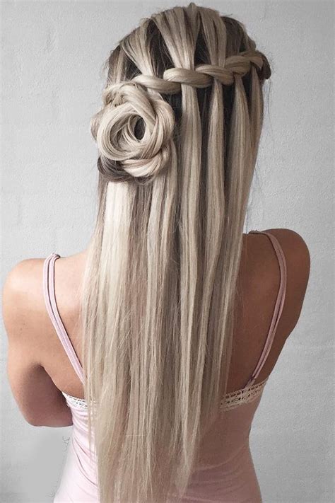 This hairstyle can bring a completely different aura and add a charm to your look.it goes well on straight hair, short hair, long hair or curl or wave which gives you a perfect look for any. 16 Waterfall Braid Hairstyles For Your Beautiful Locks ...