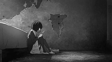 Dark Sad Anime Girl Pfp Aesthetic  Background For Laptop Imagesee