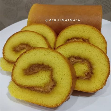 Bahan bahan bolu gulung isi nanas. BOLU GULUNG NENAS & SKIPPY🥜. Mudah dan Anti Gagal ...