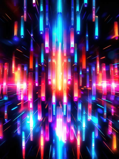 Neon Party Lights Background Wallpaper Image For Free Download Pngtree