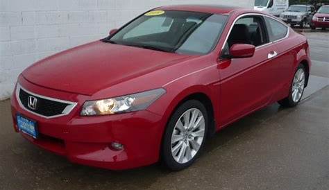 honda accord 2009 red