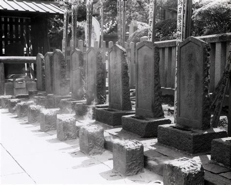 Graves Of The Forty Seven Rōnin At Sengaku Ji The Revenge Of The Forty