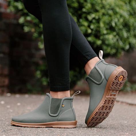Heeled boots, flat boots, elegant, chunky, bright, animal print. Sweetpea Boot | Chelsea rain boots, Women's ankle rain ...