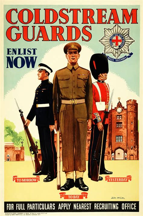 Coldstream Guards Great Britain Ca 1939 1945 Publisher London