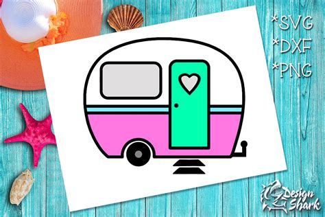 Cute Camper SVG/DXF/PNG ~ Graphic Patterns ~ Creative Market