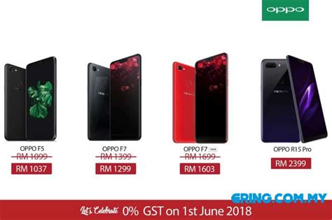 Tarikh jadual pembelajaran dan latihan boleh ditempah oleh anda sendiri. OPPO Malaysia Meraikan Kadar Sifar GST Dengan Tanda Harga ...