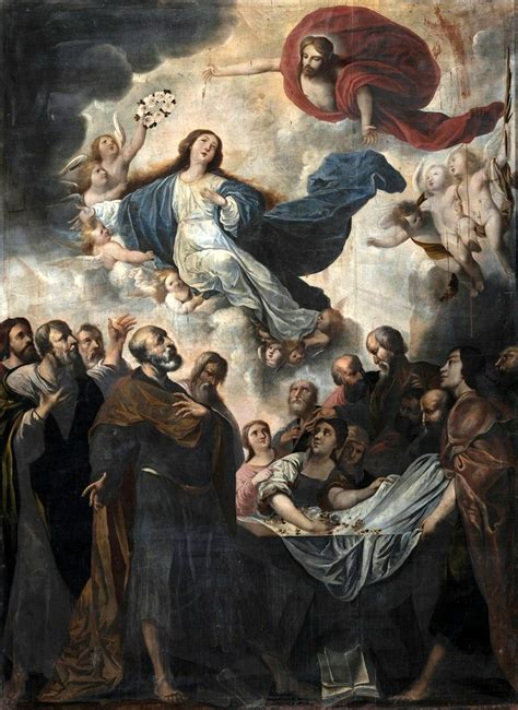 La palabra asunción es tomada de la palabra latina que significa llevado arriba.. Cómo saludar a la gloriosa Virgen. (del libro Imitación de ...