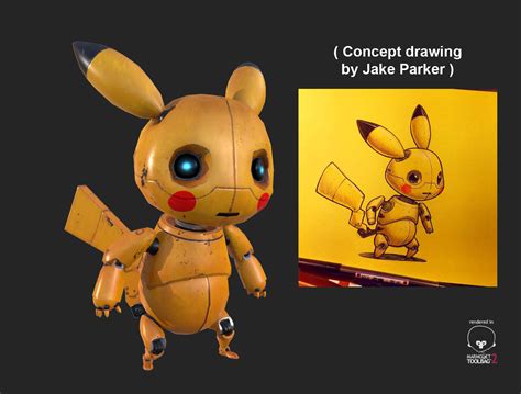 Ryan Serrano Robot Pikachu Game Res Model