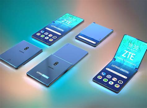Zte Foldable Smartphone Likely To Adopt A Clamshell Style Design