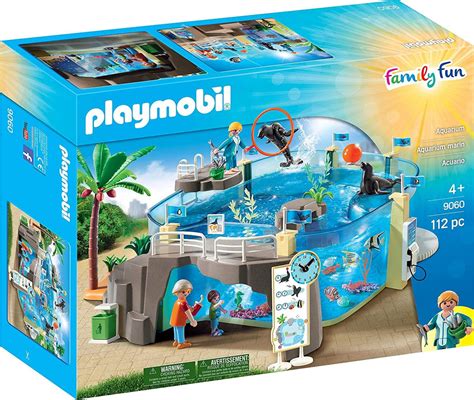 Playmobil 9060 Aquarium Building Set 112 Pieces Free Shipping