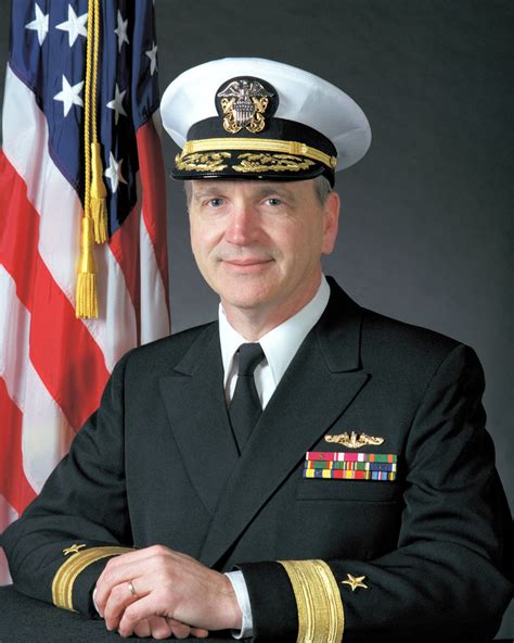 Portrait Us Navy Usn Rear Admiral Lower Half Rdml James R Lang