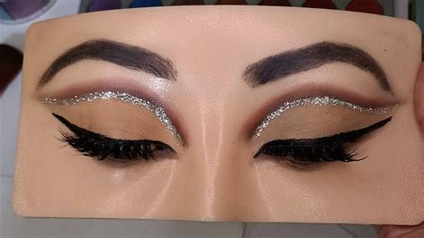 Makeup Artist Tutorial Nude Cut Crease Eyelid Glitters Hot Sex Picture