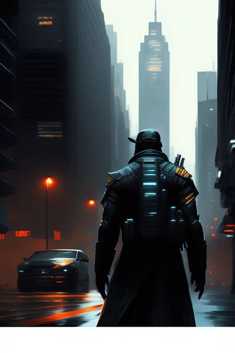 Lexica Art Of Stealth Soldier In The City At Night Metal Gear Concept