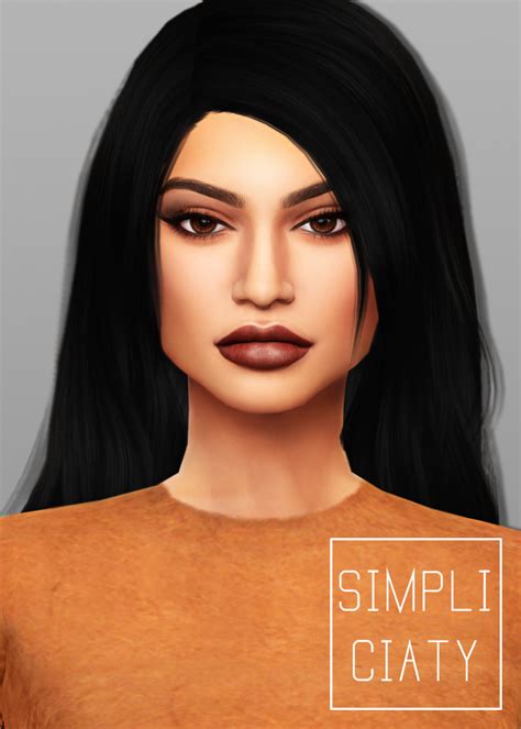Sims 4 Cc Finds Simpliciaty Kylie Jenner Here She Is Now You