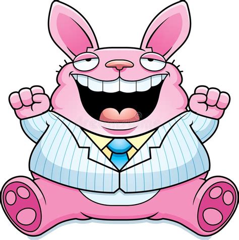 A Fat Bunny Stock Vector Illustration Of Cartoon Image 33097779