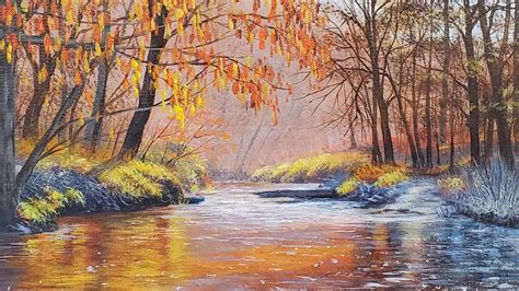 Original Oil Painting Autumn In Central Oregon Painting Art