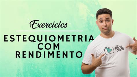 Lista De Exercícios De Estequiometria Resolvidos Edukita