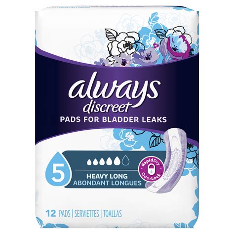 • 8 636 просмотров 1 год назад. Always Discreet Incontinence Pads for Women, Heavy ...