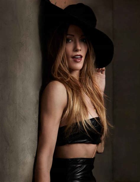 Katie Cassidy Glamoholic Magazine March Issue Celebsla Com