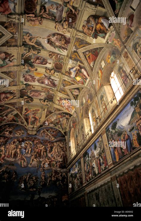Michelangelo And The Fresco Painting Of The Sistine Chapel St Peters