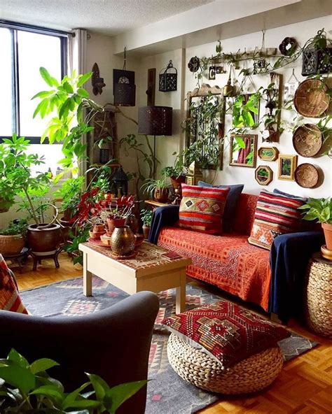 Bohemian Home Decor Design And Ideas Apartment Decor Hippie Living