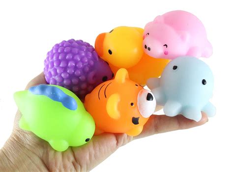 Buy Curious Minds Busy Bags Set Of 6 Jumbo Mochi Squishy Animals Cute