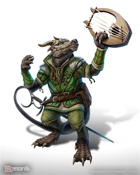 Art Kobold Bard Character Art Rdnd