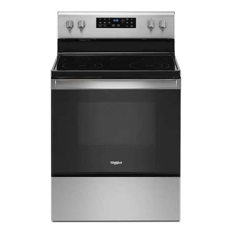 Whirlpool 30 In Smooth Surface 5 Elements 53 Cu Ft Self Cleaning