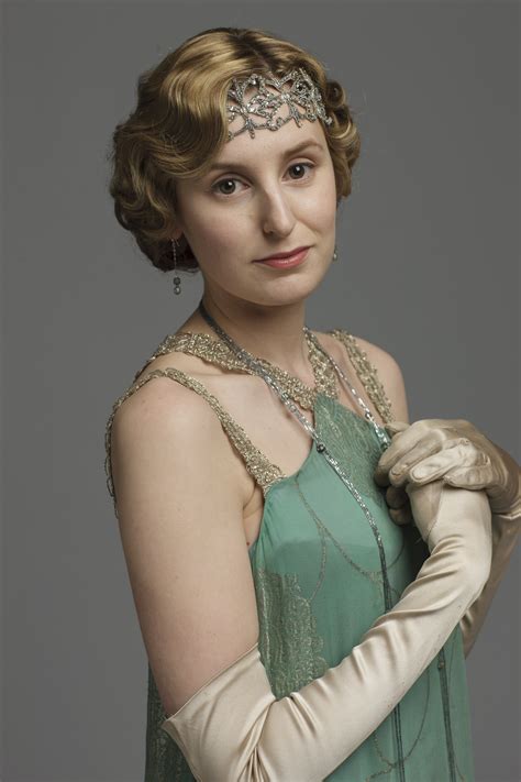 Downton Abbey S6 Laura Carmichael As Lady Edith Crawley Downton