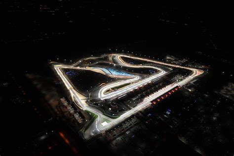 Speeding Through Sakhir Bahrain Grand Prix Track Overview