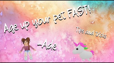 Adopt me pets list legendary pets more. 🦄 How to age up your pet fast in Adopt Me! -with ...