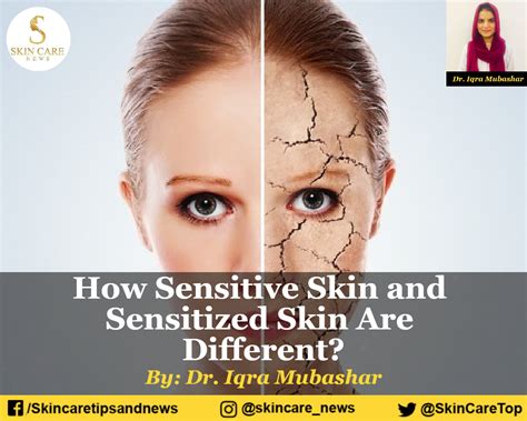 How Sensitive Skin And Sensitized Skin Are Different