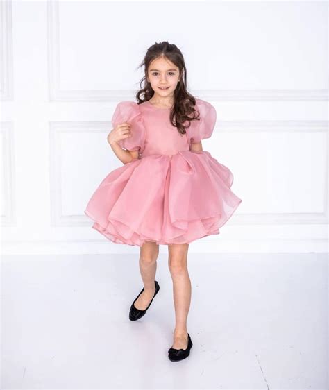 Organza Cute Dress Baby Doll Dress Mini Dress For Girls Etsy