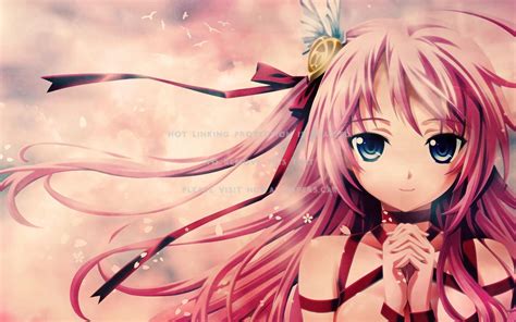 Pink Hair Anime Girls Wallpapers Wallpaper Cave