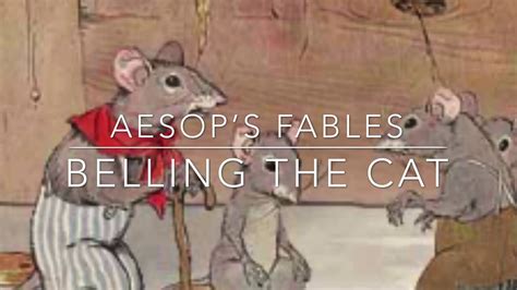 Aesops Fables Belling The Mouse Narrated By Jon Wilkins Youtube