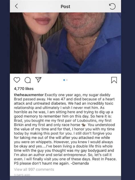 Widow Savages Her Sugar Daddy On Instagram On One Year Anniversary Of