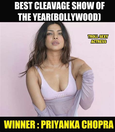 Troll Sexy Actress On Twitter Best Cleavage Show Of The Year