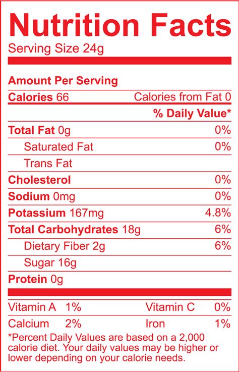 nutrition facts png original size png image pngjoy