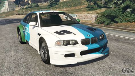 Bmw m3 gtr e46 of need for speed most wanted for gta 5. BMW M3 GTR E46 PJ1 for GTA 5